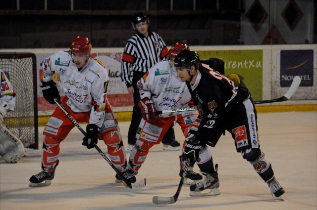 Photo hockey match Bordeaux - Amnéville le 12/01/2013