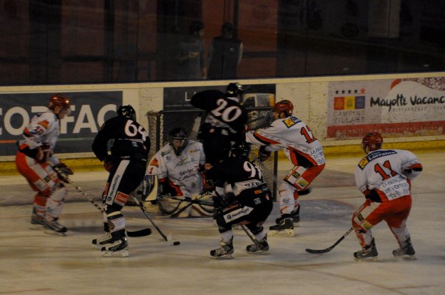 Photo hockey match Bordeaux - Amnéville le 12/01/2013