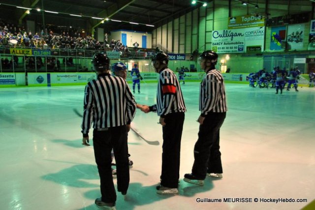 Photo hockey match Dijon  - Angers  le 12/01/2013