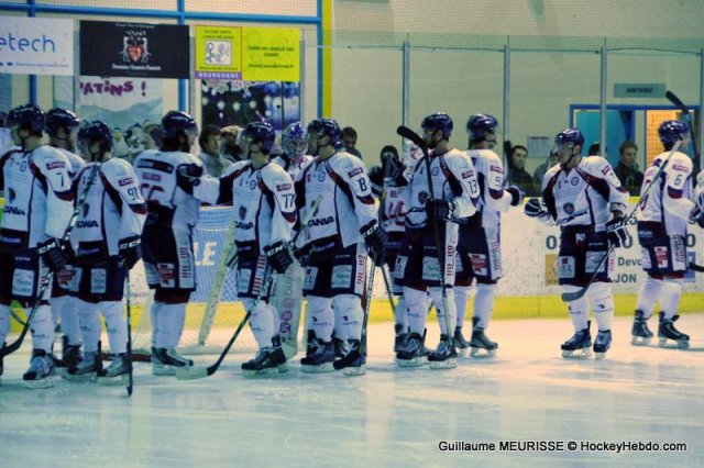 Photo hockey match Dijon  - Angers  le 12/01/2013