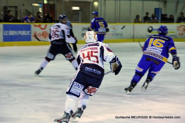 Photo hockey match Dijon  - Angers  le 12/01/2013