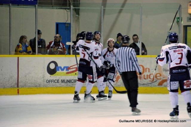 Photo hockey match Dijon  - Angers  le 12/01/2013