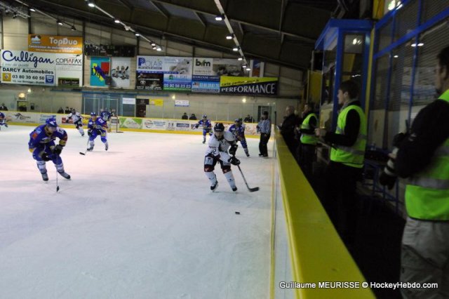 Photo hockey match Dijon  - Angers  le 12/01/2013