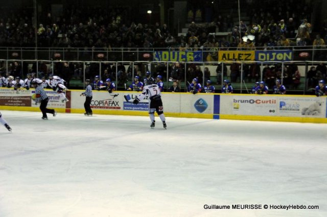 Photo hockey match Dijon  - Angers  le 12/01/2013