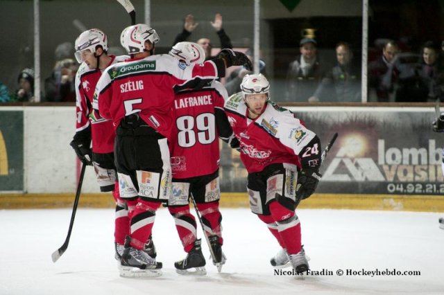 Photo hockey match Briançon  - Mulhouse le 12/01/2013