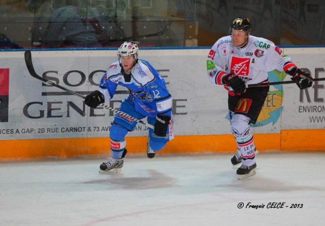 Photo hockey match Gap  - Amiens  le 12/01/2013