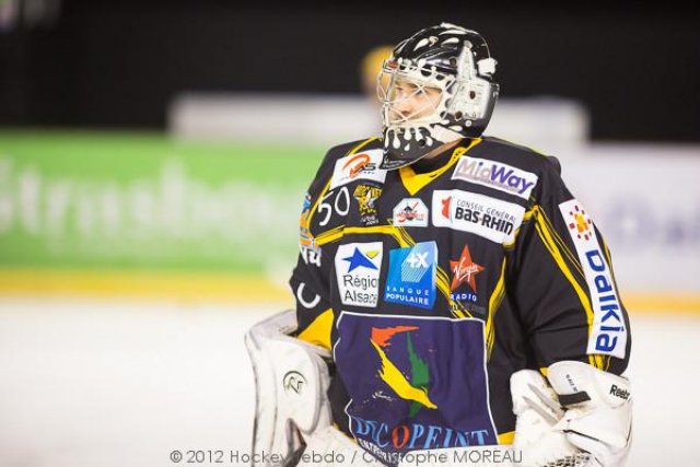 Photo hockey match Strasbourg  - Chamonix  le 12/01/2013