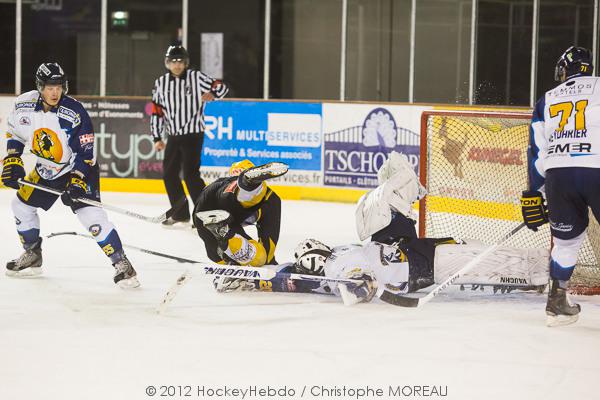 Strasbourg  3 - 7 Chamonix 
