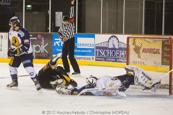 Strasbourg  3 - 7 Chamonix 