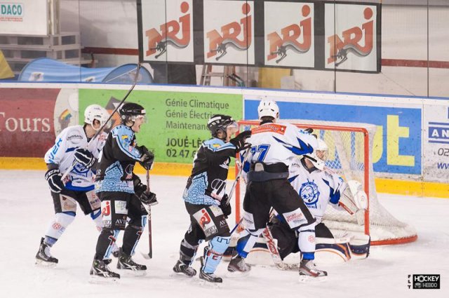 Photo hockey match Tours  - Courchevel-Méribel-Pralognan le 12/01/2013