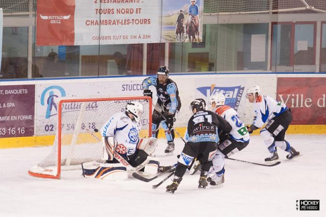 Photo hockey match Tours  - Courchevel-Méribel-Pralognan le 12/01/2013