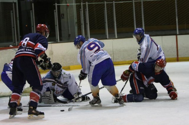Photo hockey match Evry  - Clermont-Ferrand le 12/01/2013