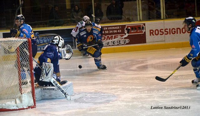 Photo hockey match Chamonix  - Briançon  le 18/01/2013