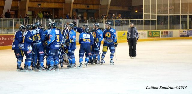 Photo hockey match Chamonix  - Briançon  le 18/01/2013