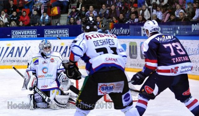 Photo hockey match Grenoble  - Caen  le 18/01/2013