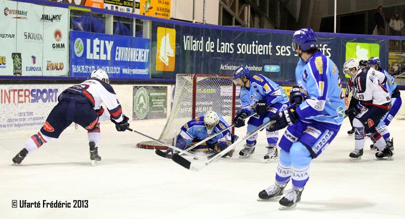 Villard-de-Lans 4 - 6 Grenoble 