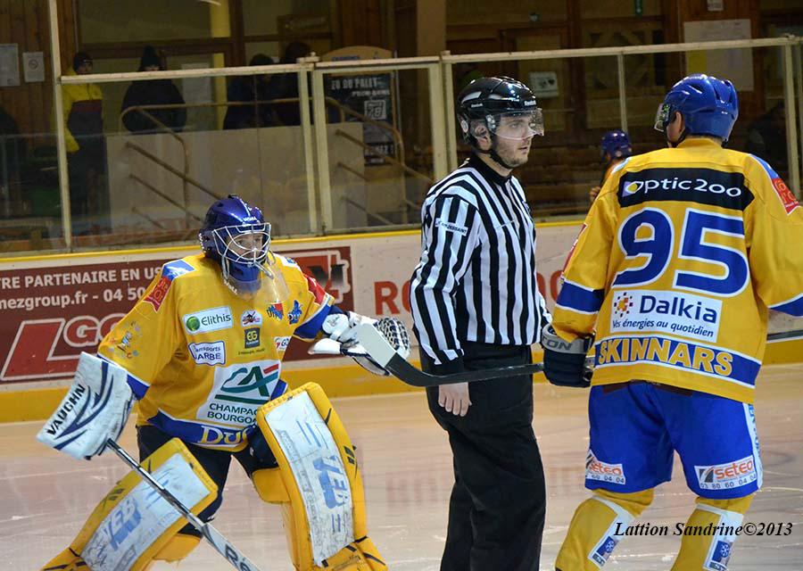 Chamonix  3 - 4 Dijon 