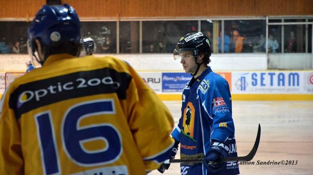 Photo hockey match Chamonix  - Dijon  le 20/01/2013