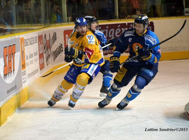 Photo hockey match Chamonix  - Dijon  le 20/01/2013