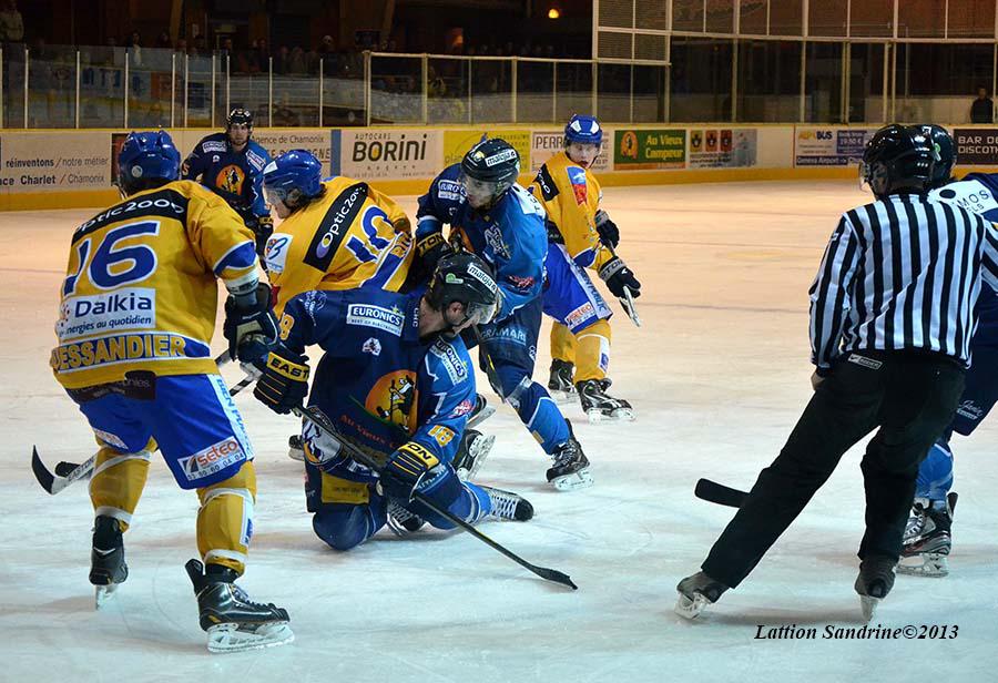 Chamonix  3 - 4 Dijon 