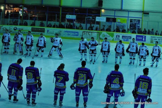 Photo hockey match Dijon  - Briançon  le 22/01/2013