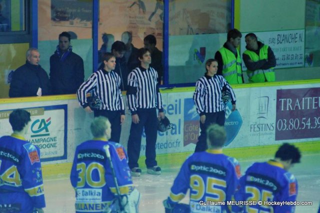 Photo hockey match Dijon  - Briançon  le 22/01/2013