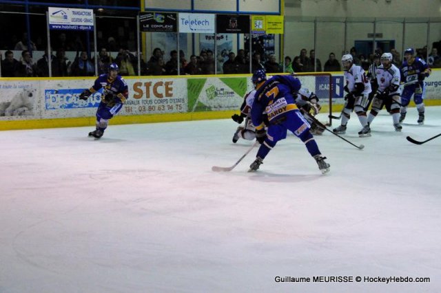 Photo hockey match Dijon  - Briançon  le 22/01/2013
