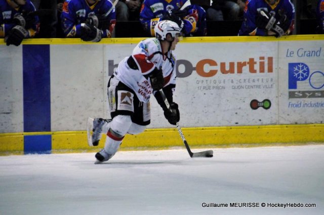 Photo hockey match Dijon  - Briançon  le 22/01/2013