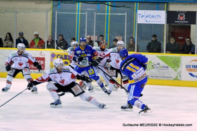 Photo hockey match Dijon  - Briançon  le 22/01/2013