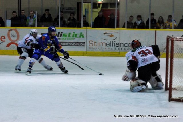 Photo hockey match Dijon  - Briançon  le 22/01/2013