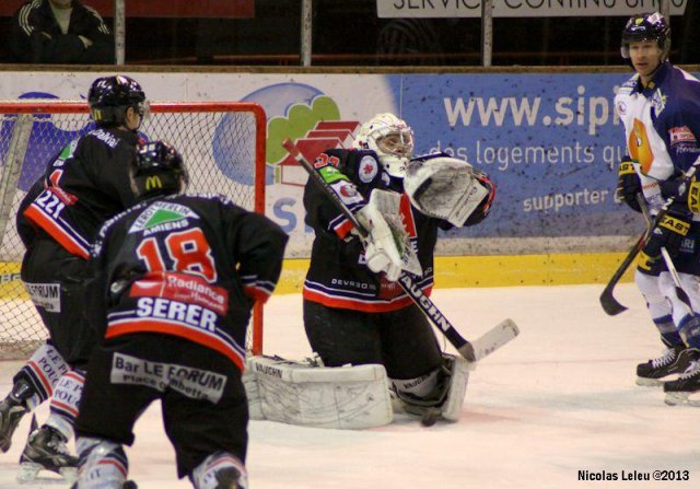 Photo hockey match Amiens  - Chamonix  le 22/01/2013