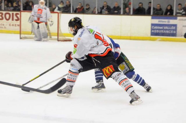 Photo hockey match Caen  - Amiens  le 25/01/2013