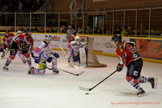 Photo hockey match Mulhouse - Epinal  le 26/01/2013