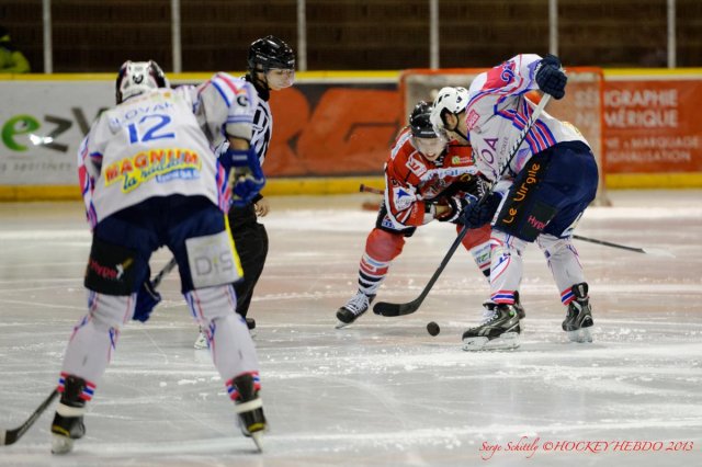 Photo hockey match Mulhouse - Epinal  le 26/01/2013