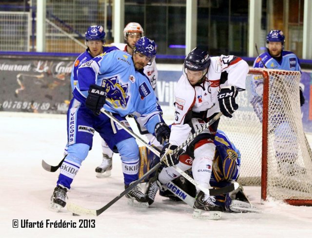 Photo hockey match Villard-de-Lans - Angers  le 26/01/2013