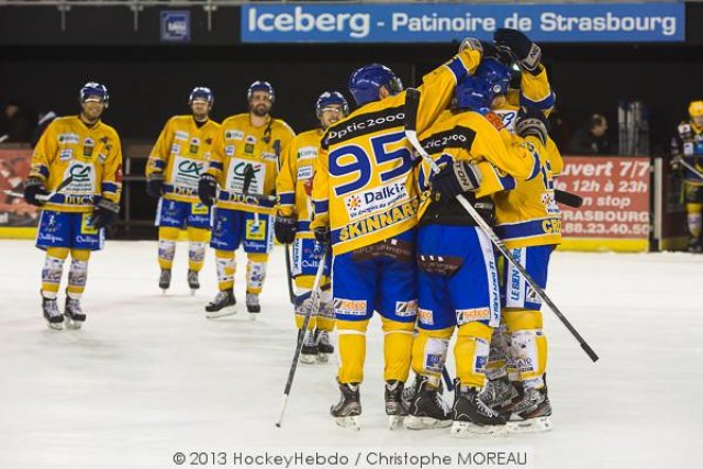 Photo hockey match Strasbourg  - Dijon  le 26/01/2013