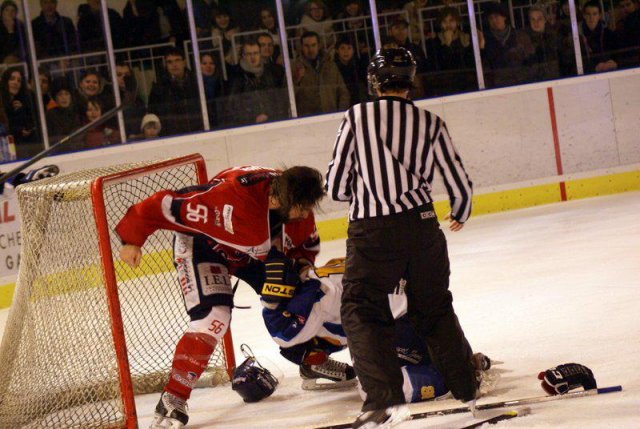Photo hockey match Angers  - Chamonix  le 29/01/2013