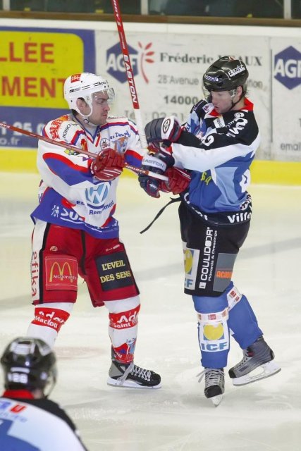 Photo hockey match Caen  - Epinal  le 29/12/2007