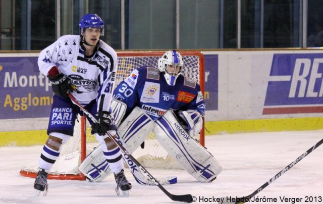 Photo hockey match Montpellier  - Brest  le 02/02/2013