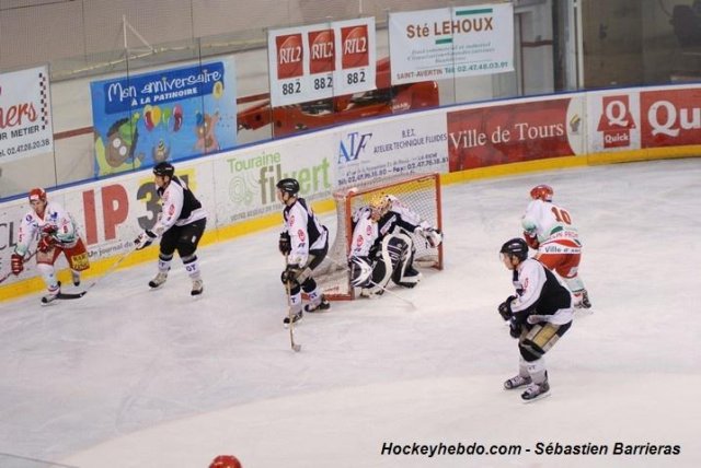 Photo hockey reportage D3 : Tours II - Anglet en images