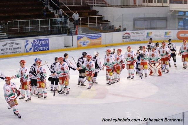 Photo hockey reportage D3 : Tours II - Anglet en images