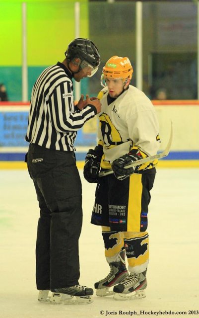 Photo hockey match Avignon - Roanne le 09/02/2013