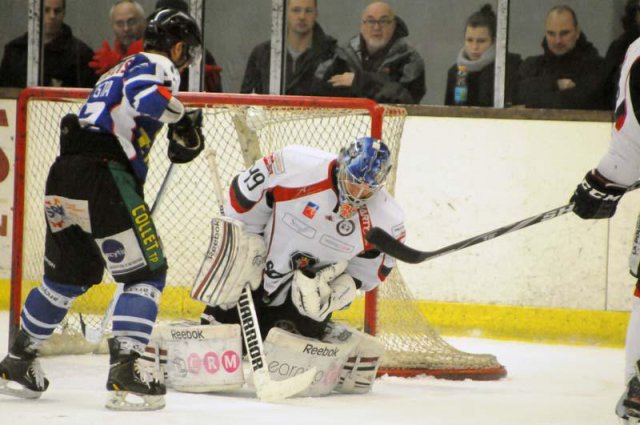 Photo hockey match Caen  - Angers  le 14/02/2013
