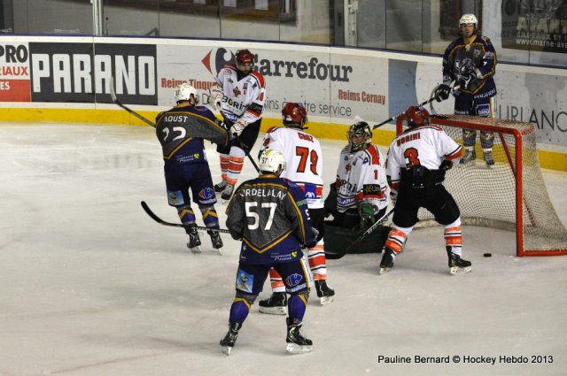 Photo hockey match Reims* - Mont-Blanc le 15/02/2013