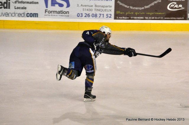 Photo hockey match Reims* - Mont-Blanc le 15/02/2013