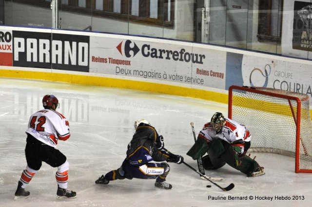 Photo hockey match Reims* - Mont-Blanc le 15/02/2013