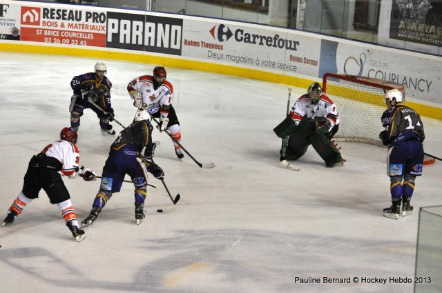 Photo hockey match Reims* - Mont-Blanc le 15/02/2013