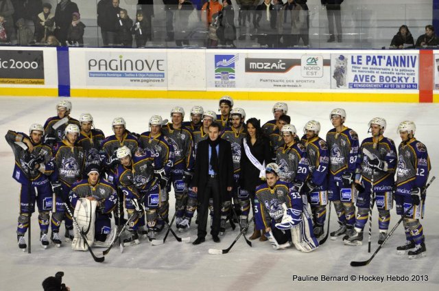 Photo hockey match Reims* - Mont-Blanc le 15/02/2013