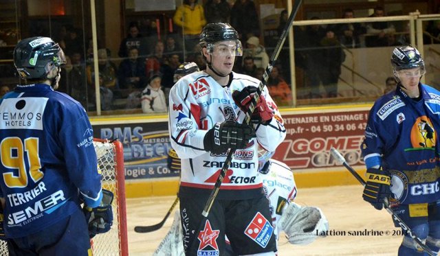 Photo hockey match Chamonix  - Mulhouse le 19/02/2013
