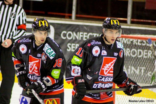 Photo hockey match Amiens  - Strasbourg  le 23/02/2013